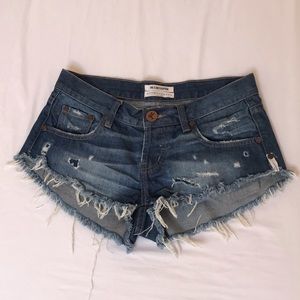 One Teaspoon Bonitas Jean Shorts